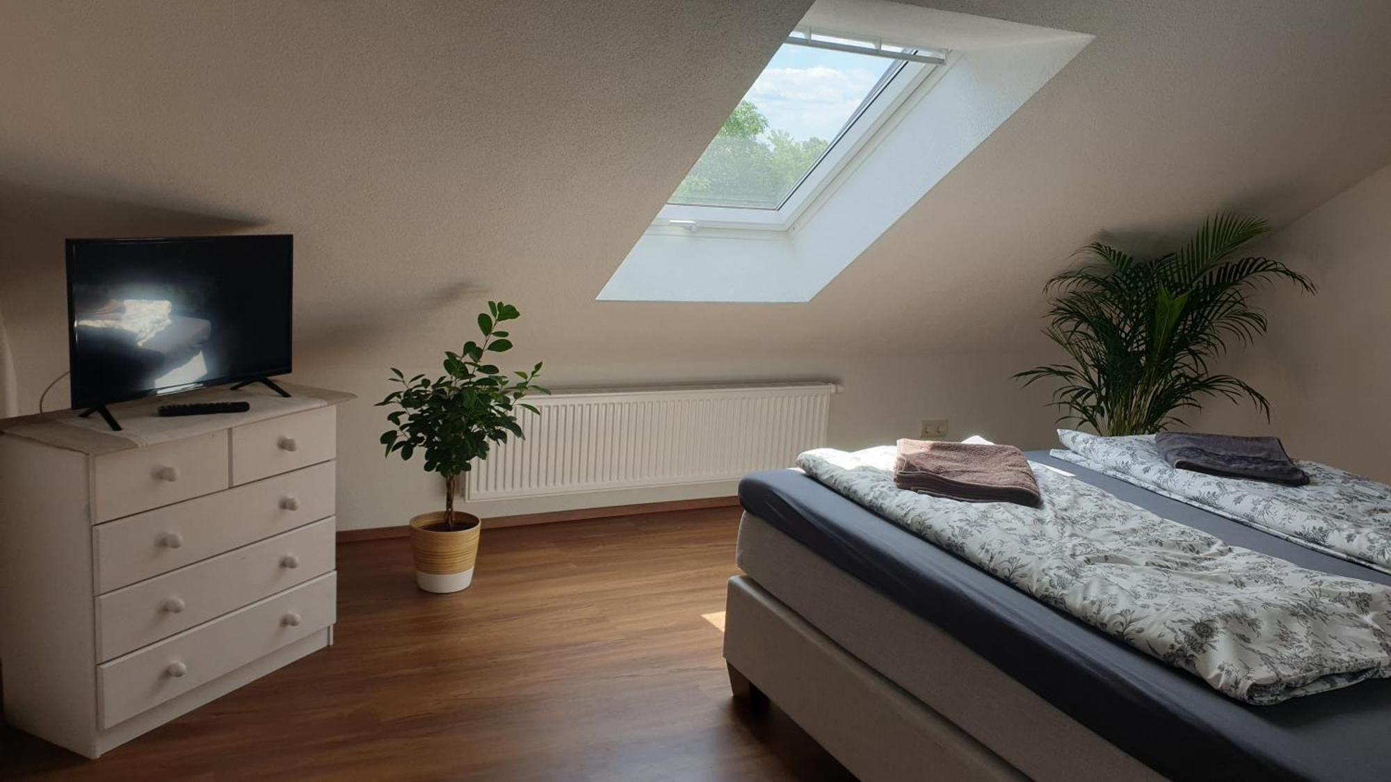 Seensucht & Urlaubstraeume, Ferienwohnung "Seeadler" Grossraeschen Luaran gambar